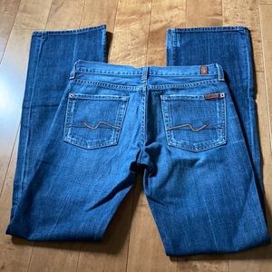 7 For All Mankind Jeans Womens Bootcut Style Sz 27